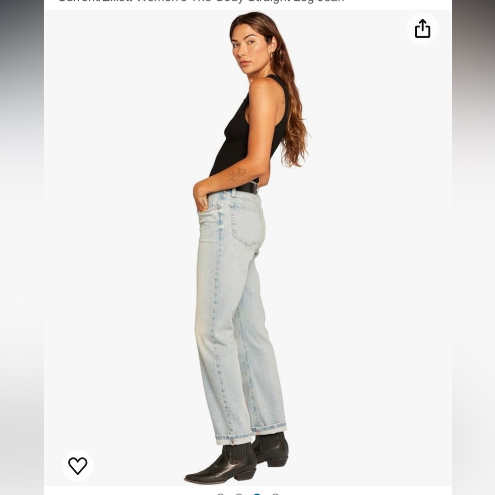 Current/Elliott
The Cody Straight Jeans 26